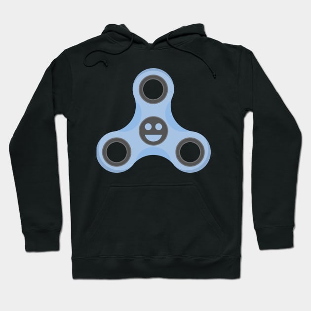 Excited Emoji Fidget Spinner Hoodie by NearlyNow